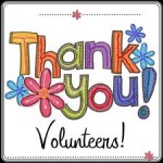 Thank you volunteers